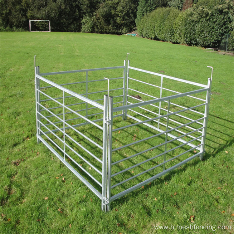 galvanized portable cattle fence corral panels