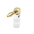 Right Angle Speaker 4mm Banana Cable Plug Connectors
