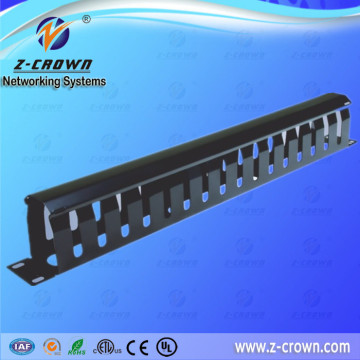 19 inch 1U Network organizer/cable management for standard rack or cabinet