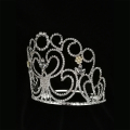 Corona di perle di bellezza dello spettacolo Tiara Corona all&#39;ingrosso