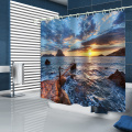 peva printing modern shower curtains