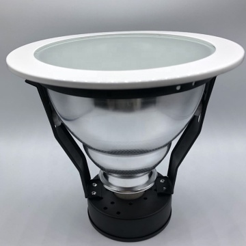 Iron Lamp Frame with E27 Fixture: LED and Halogen Bulb Recessed Downlight Housing