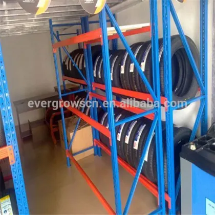 Heavy Duty Metal Orange Warehouse Storage Rack