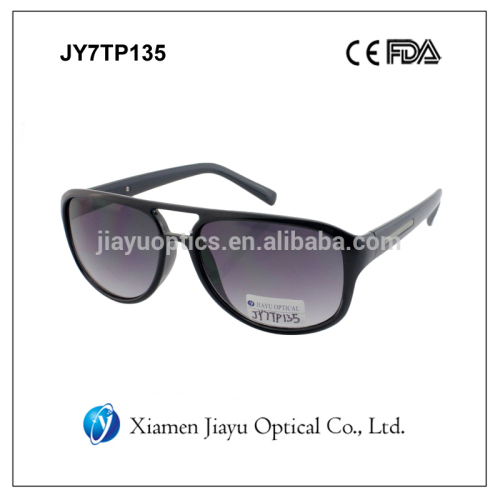 Aviator style plastic sunglasses high quality