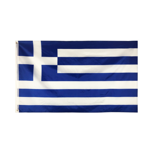Greece Cheapest National Banner 100% Polyester Flags