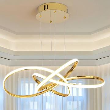 Minimalist Irregular LED Pendant Light for Home and Restaurant Decor