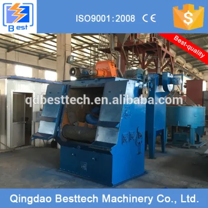 Tracked shot blasting machinery