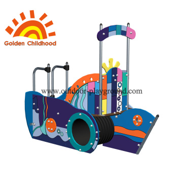 Colorful Ship Outdoor Playground Equipment For Children