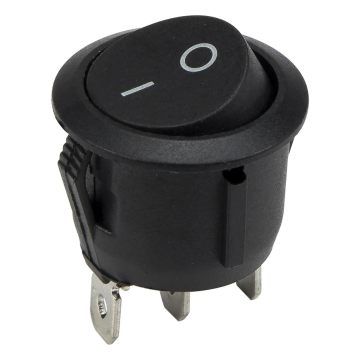 High Quality Universal Dia20mm 3 Pin ON-ON Round Rocker Switch KCD1-102-5