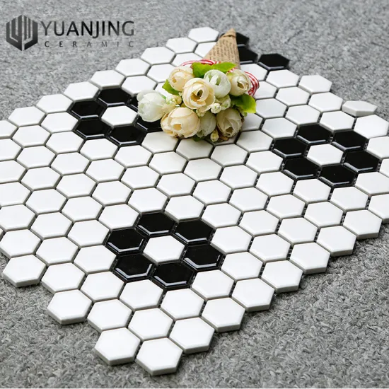 260x300mm Hexagonal Mosaic Tiles: Kitchen, Bathroom, and Toilet Flooring & Wall Design Solutions