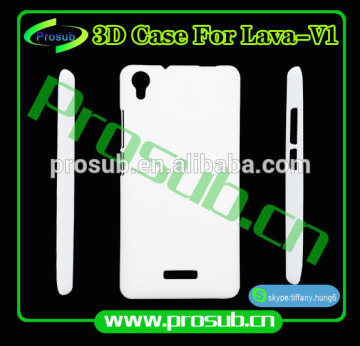 3d sublimation diy blank cell phone case cover skin for SFP-Lava-V1