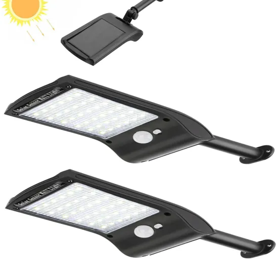 Waterproof Solar-Powered PIR Motion Sensor LED Wall Light for Outdoor Fence and Garden