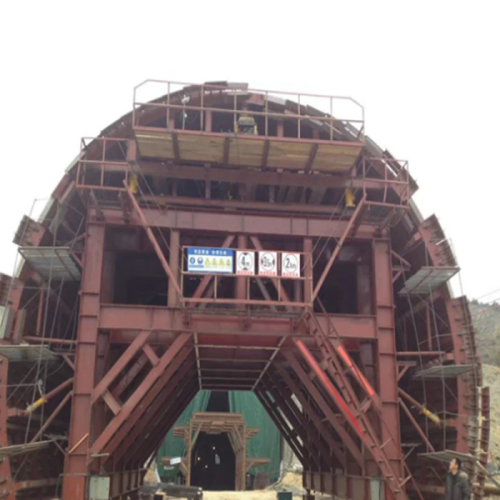 Hydraulische snelweg tunnel voering trolley