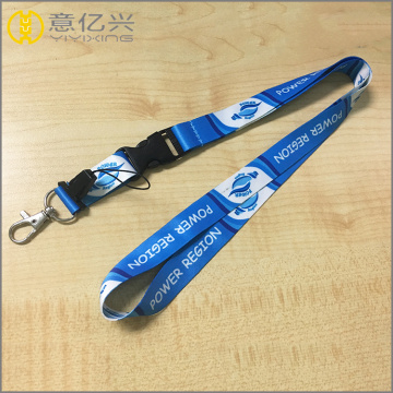 Blue badge holder with 3d printing lanyard
