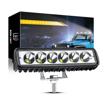 Yosovlamp Car LED Work Light 18W Engineering Vehicle Spotlight 1800LM