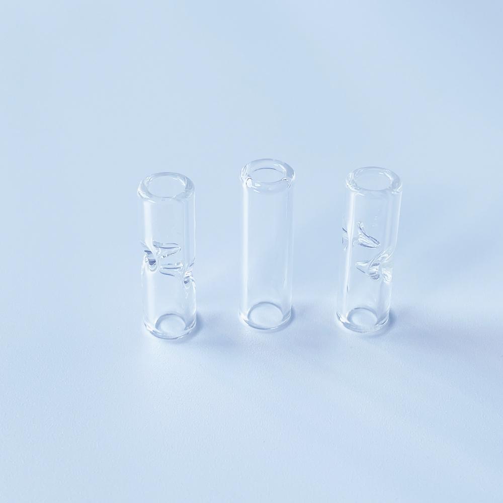 Bocchieri rotondi da 10 mm punte di vetro per il fumo contundente