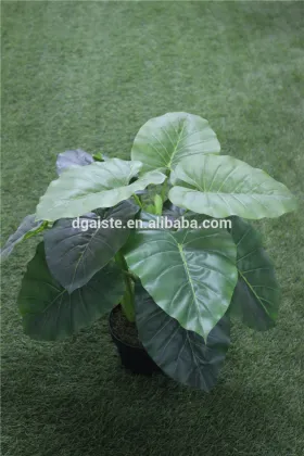brand name artificial bonsai plants artificial taro bonsai decor