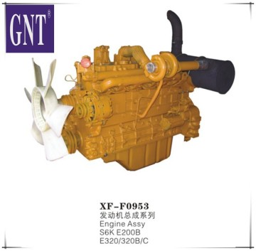 excavator engine assy for E200B S6K