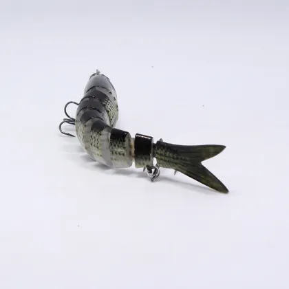 MSBN-002 8 segment Freshwater fishing lures Artificial Bait Type Swim Baits