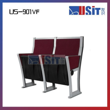US901VF high-end upholstered school student chair and desk for lecture
