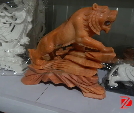 indoor small tiger sculpture