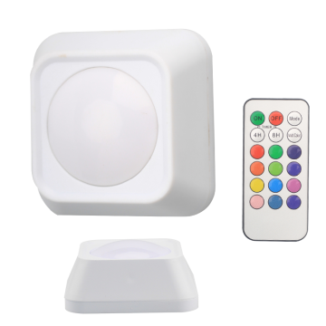 RGB Intelligent Remote Control Cabinet Lighting - Minimalist Style Color-Changing Nightlight Set (2-6 LEDs)