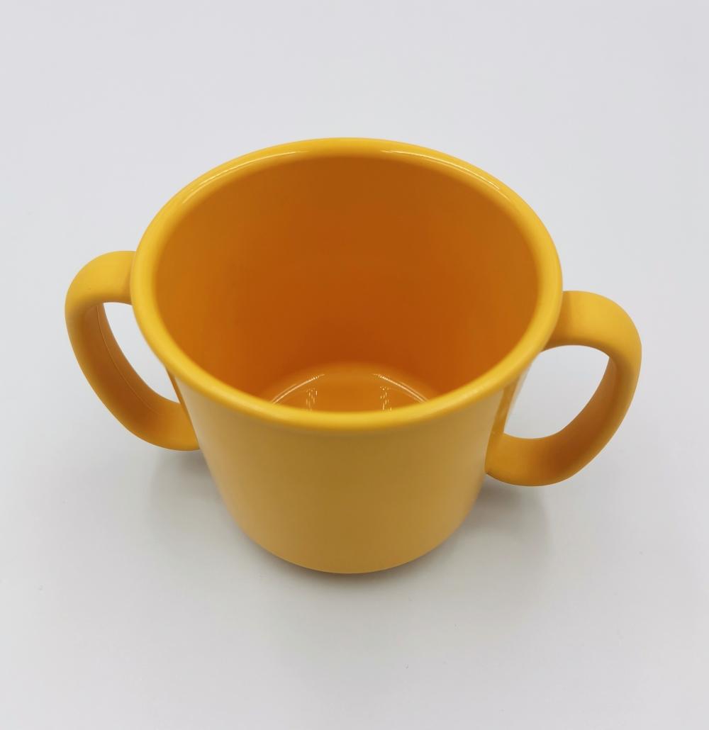 100% Biodegradable Non-toxic Two-handle Cup