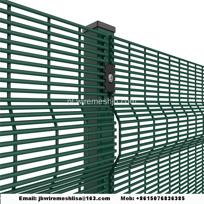 Pokryty PVC High Security 358 Fence