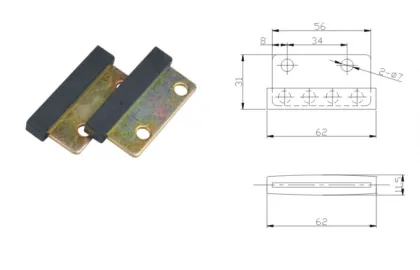 Door Shoe Door Slider for LG Sigma Elevators