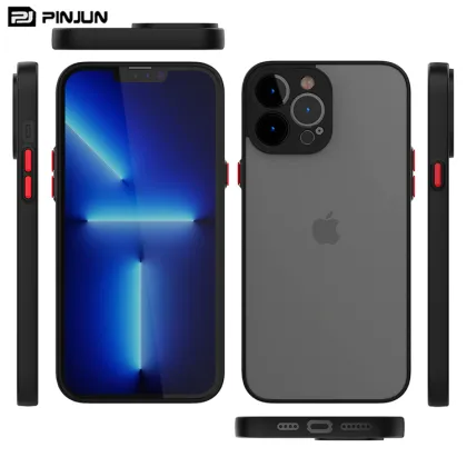 Luxury Translucent Smoke Phone Case for ZTE Axon 40 Ultra/Blade V50/A73/V70