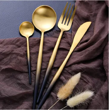 Stainless Steel Spoon And Fork Cutlery