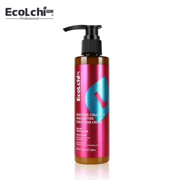 곱슬 머리를위한 개인 라벨 ecolchi 유기농 보습 휴가 컨디셔너