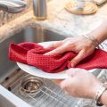 Super absorbent microfiber waffle kitchen tea towel