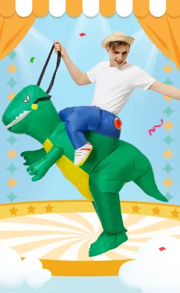 Dinosaur Inflatable Costume Set Adult Children Halloween Dinosaur Inflatable toys