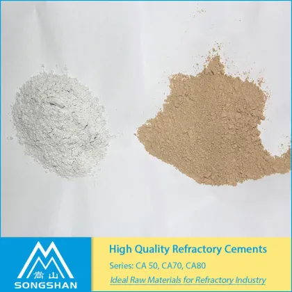 Quickly Rapid Hardening High Alumina Refractory Cements CA50 CA70 CA80