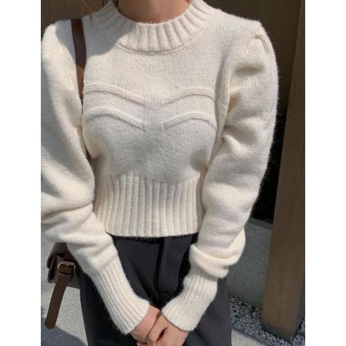 Hochwertiger individueller Pullover mit Puffärmeln