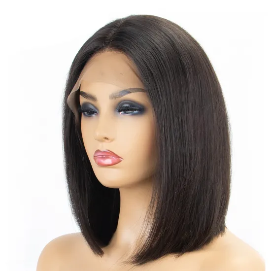 Bob Wigs Hair Human For Black Women Wholesale Unprocessed Original Real Human Hair Lace Front Wigs