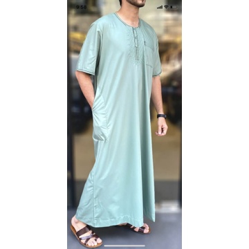Men's Formal Thobe Cotton Arab Robe