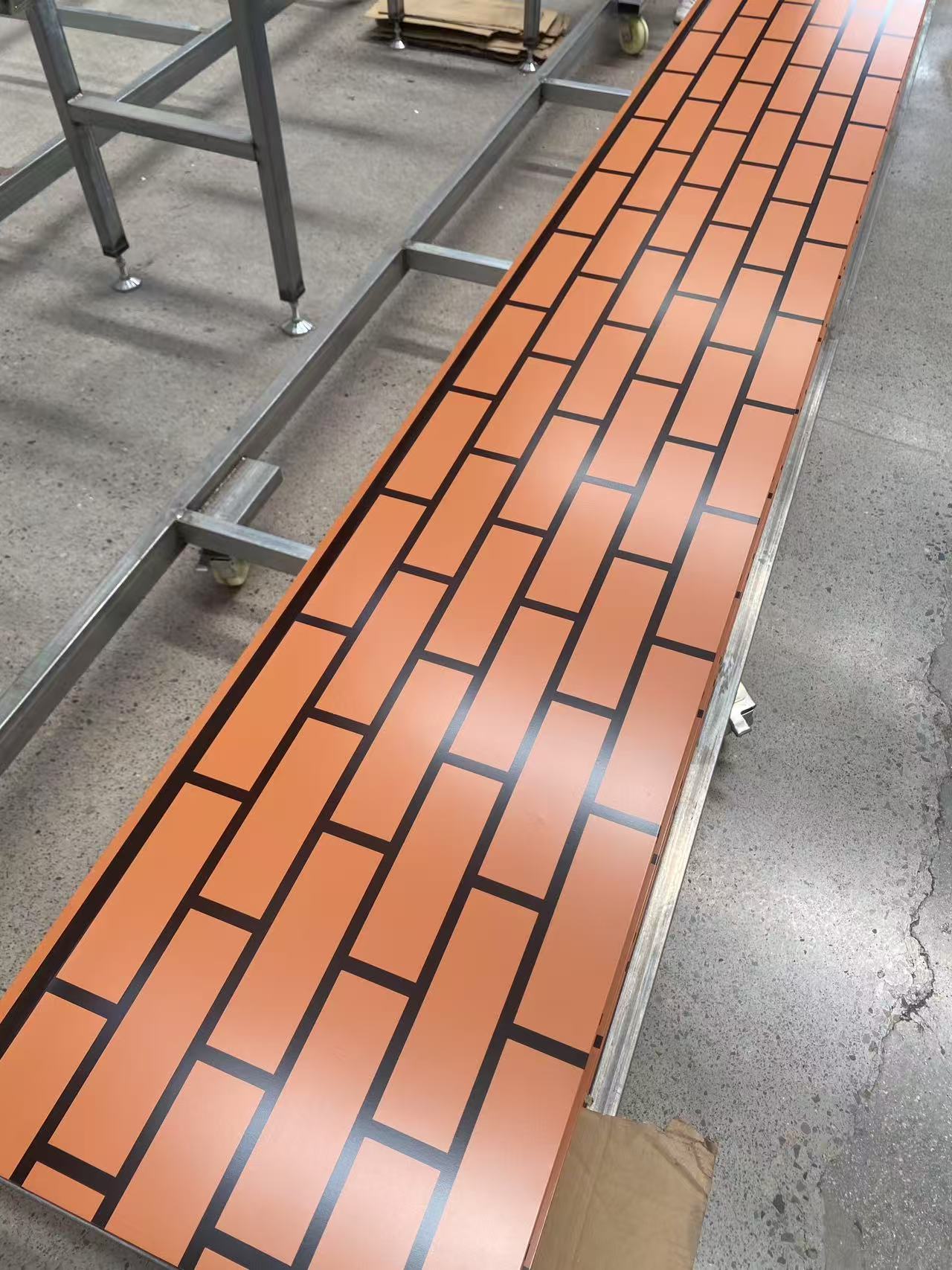 Durable Exterior Insulation Boards Featuring Brick Pattern