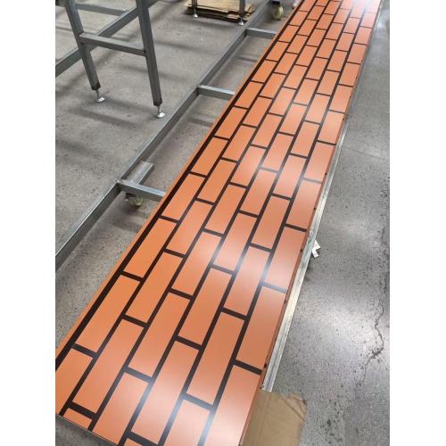 Durable Exterior Insulation Boards Featuring Brick Pattern