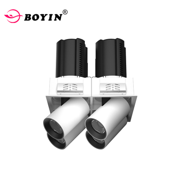Adjustable Rotatable Recessed LED Downlight with Anti-Glare
