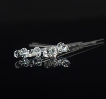UV 365nm Purple LED 3mm Clear Lens