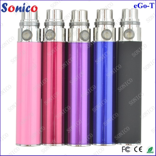 Hot Sell Healthy, Safe, Colorful E Cigarette EGO T Battery, Blister E Cig Battery