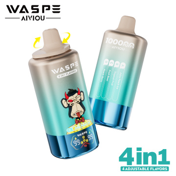 Waspe 4-in-1 100000 puff 60k 80k 100k vape grosir gudang vape eu vape