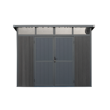 New Design M Series 11' x 7' Garden Shed: Tools and Bike Storage Solution