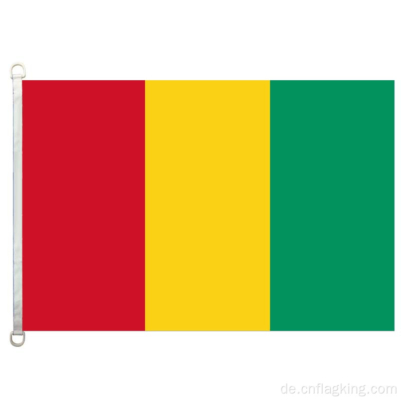 Guinea Nationalflagge 90*150cm 100% Polyester