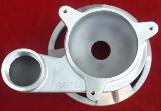 Precision casting of stainless steel pump housing