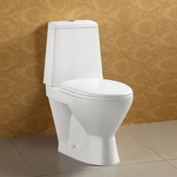 Wash Down P-Trap Two Piece Toilet