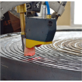 Robot per saldatura per scambiatore di calore a piastre a spirale