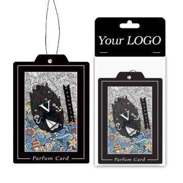 Экологически чистый ароматический аромат бумажной карты в качестве освежителя воздуха